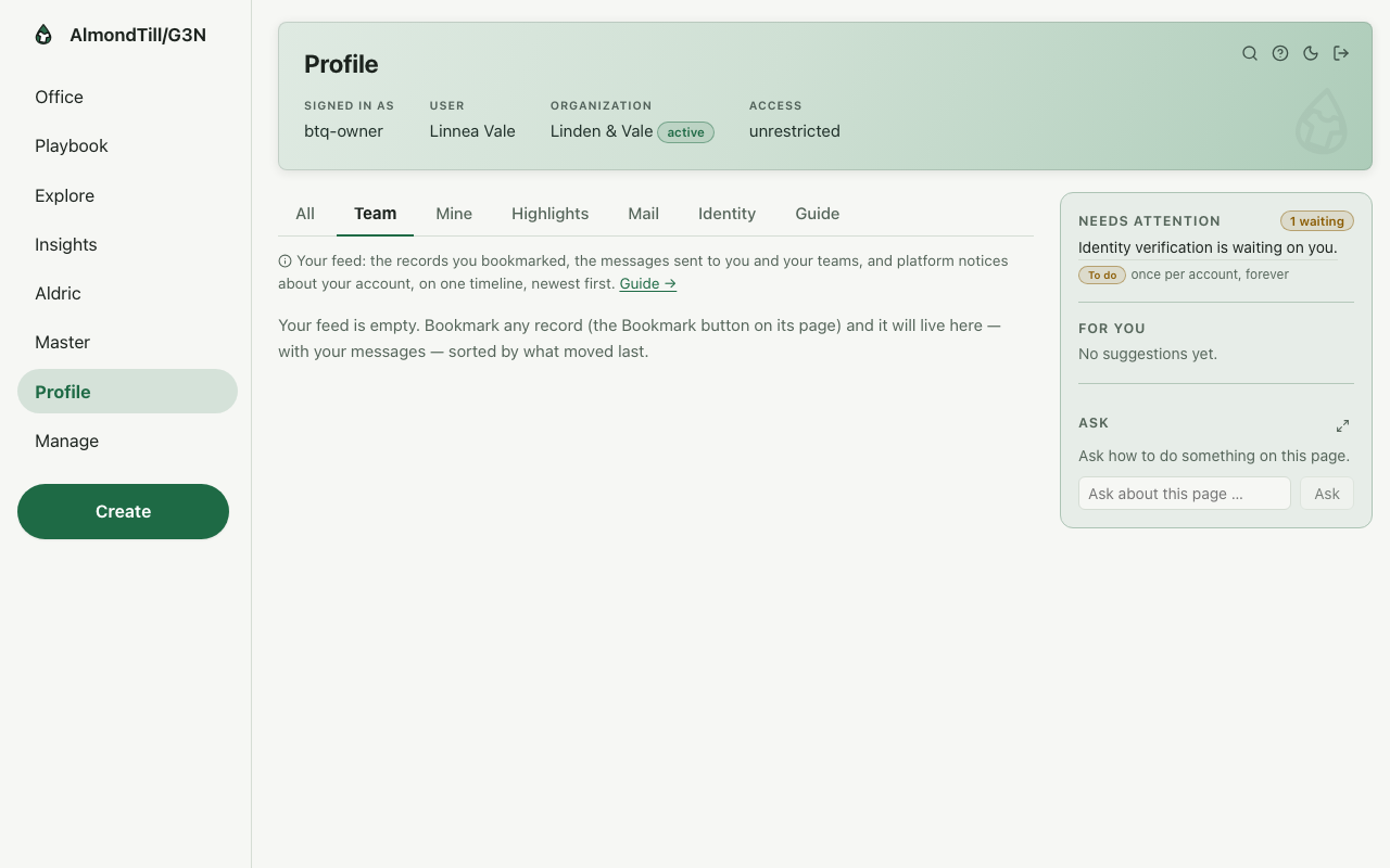 Your team — /profile?tab=TEAM
