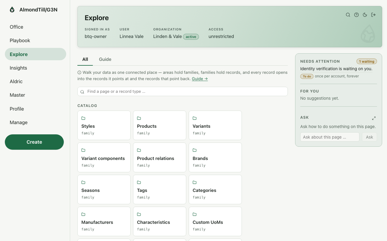 Explore — /explore